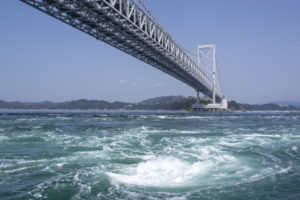 鳴門海峡の渦潮